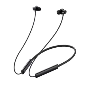 realme Buds Wireless 3 Neckband (Black Color) Active 40 Hours Battery Life, 360° Spatial Audio Effect, 30dB Noise Cancellation, 45ms Ultra Low Latency, Microphone, 10 m Range, Bluetooth 5.3,